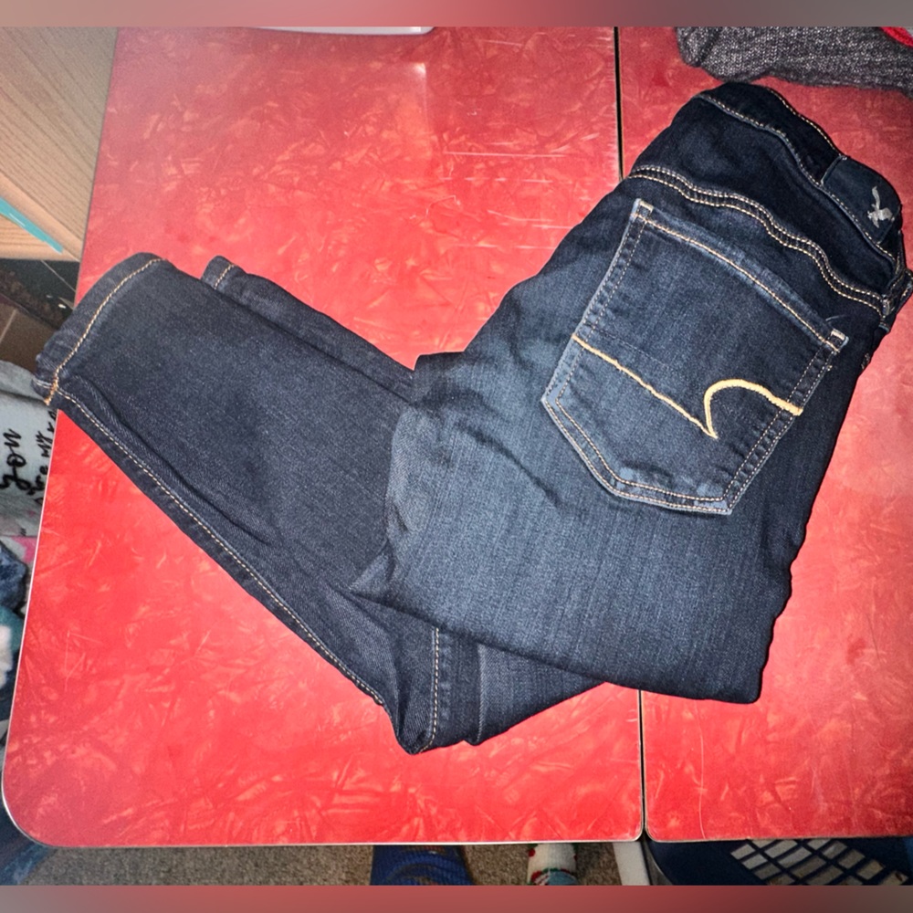 🦅American Eagle Super super stretch jeggings-size 2Long
